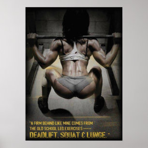 Workout Motivierend Poster