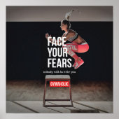 Workout Motivierend Poster (Vorne)