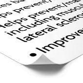 Workout Motivierend Poster (Ecke)