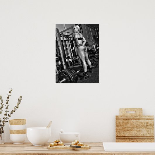 Workout Motivierend Poster (Küche)