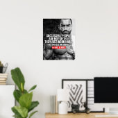 Workout Motivierend Poster (Heimbüro)