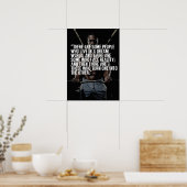 Workout Motivierend Poster (Küche)