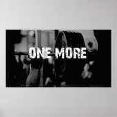 Workout Motivierend Poster (Vorne)