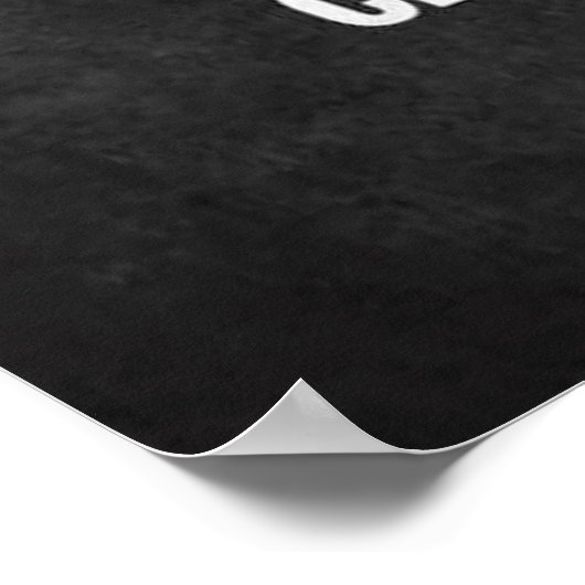 Workout Motivierend Poster (Ecke)