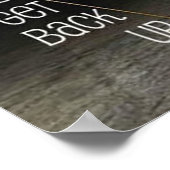 Workout Motivierend Poster (Ecke)