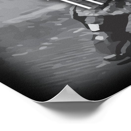 Workout Motivierend Poster (Ecke)