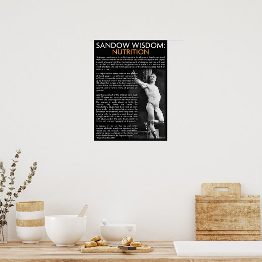Workout Motivierend Poster (Küche)