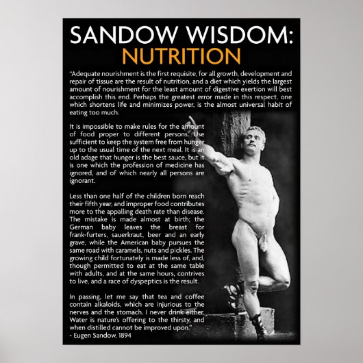 Workout Motivierend Poster (Vorne)