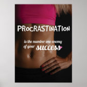 Workout Motivierend Poster (Vorne)