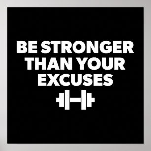 Workout Motivierend Poster