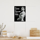 Workout Motivierend Poster (Küche)