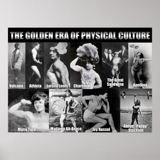 Workout Motivierend Poster (Vorne)