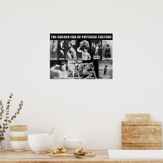 Workout Motivierend Poster (Küche)