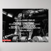 Workout Motivierend Poster (Vorne)
