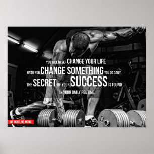 Workout Motivierend Poster