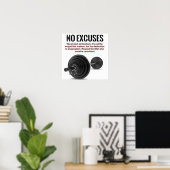 Workout Motivierend Poster (Heimbüro)