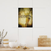 Workout Motivierend Poster (Küche)