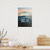 Workout Motivierend Poster (Küche)