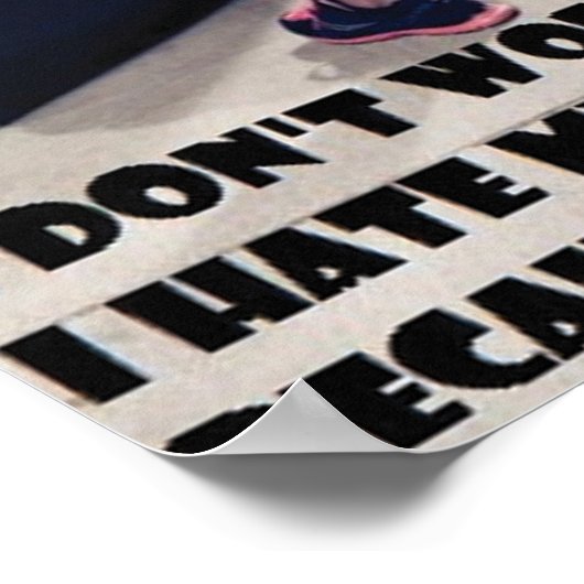 Workout Motivierend Poster (Ecke)