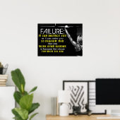 Workout Motivierend Poster (Heimbüro)