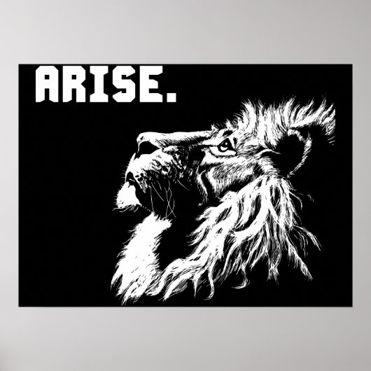 Workout Motivierend Poster (Vorne)