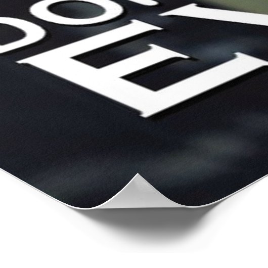 Workout Motivierend Poster (Ecke)