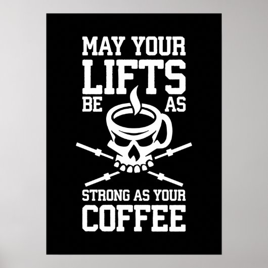 Workout Motivierend Poster (Vorne)