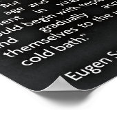 Workout Motivierend Poster (Ecke)