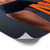 Workout Motivierend Poster (Ecke)