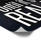 Workout Motivierend Poster (Ecke)