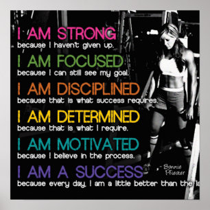 Workout Motivierend Poster