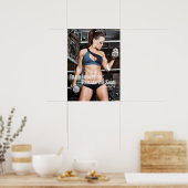 Workout Motivierend Poster (Küche)