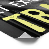 Workout Motivierend Poster (Ecke)