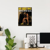 Workout Motivierend Poster (Heimbüro)