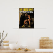Workout Motivierend Poster (Küche)