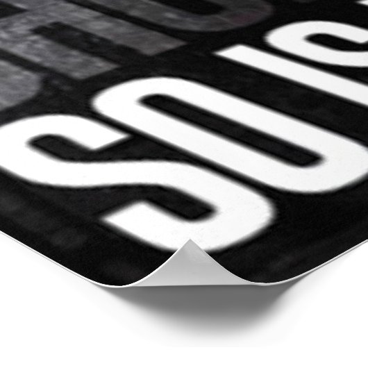 Workout Motivierend Poster (Ecke)