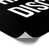 Workout Motivierend Poster (Ecke)