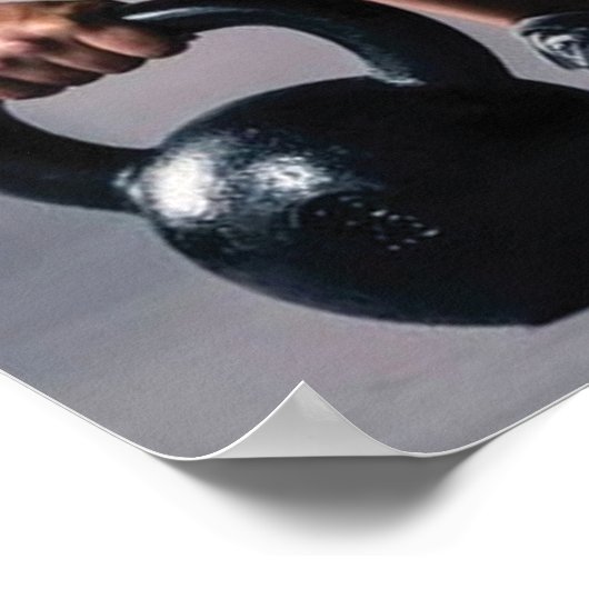 Workout Motivierend Poster (Ecke)