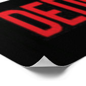 Workout Motivierend Poster (Ecke)