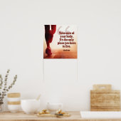 Workout Motivierend Poster (Küche)