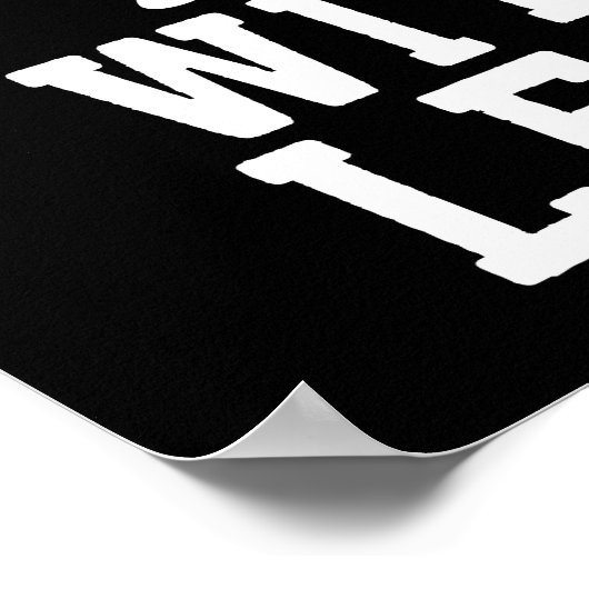 Workout Motivierend Poster (Ecke)