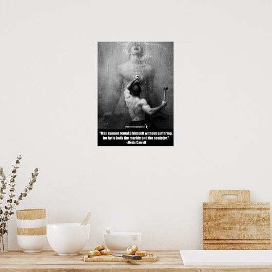 Workout Motivierend Poster (Küche)