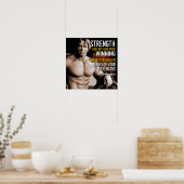 Workout Motivierend Poster (Küche)