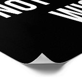 Workout Motivierend Poster (Ecke)