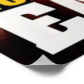 Workout Motivierend Poster (Ecke)