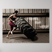 Workout Motivierend Poster (Vorne)