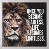 Workout Motivierend Poster (Vorne)