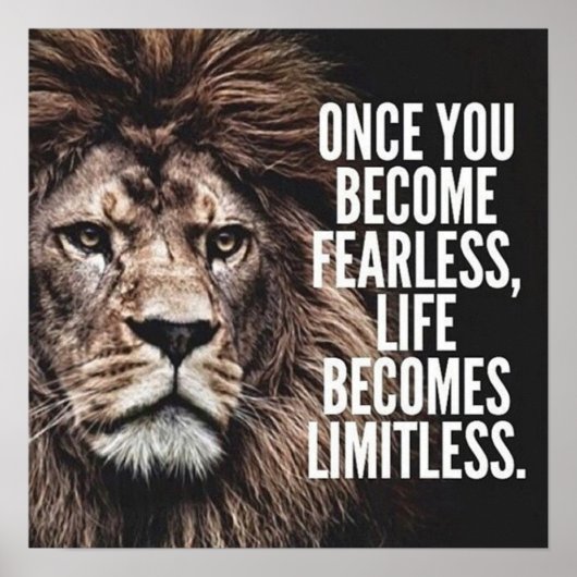 Workout Motivierend Poster (Vorne)