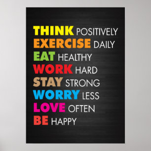 Workout Motivierend Poster