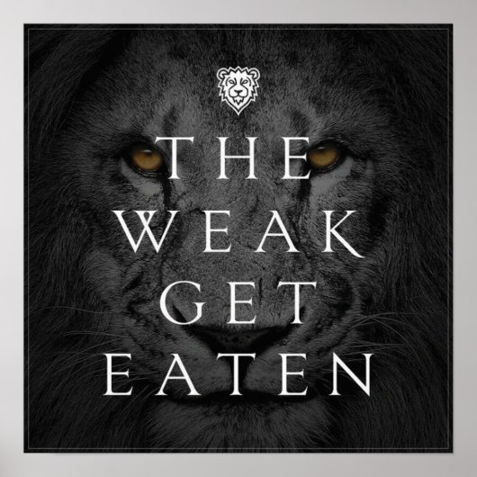 Workout Motivierend Poster (Vorne)